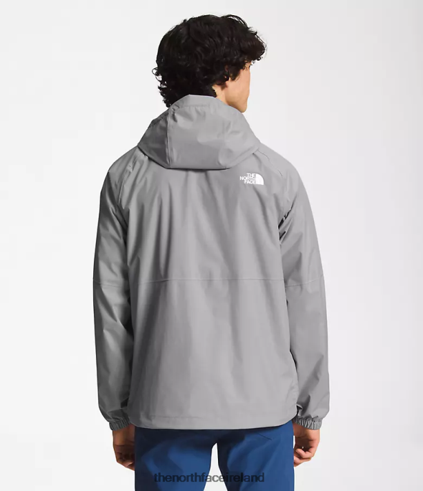 Clothing The North Face Men Antora Rain Hoodie Meld Grey 4VP2RZ1194