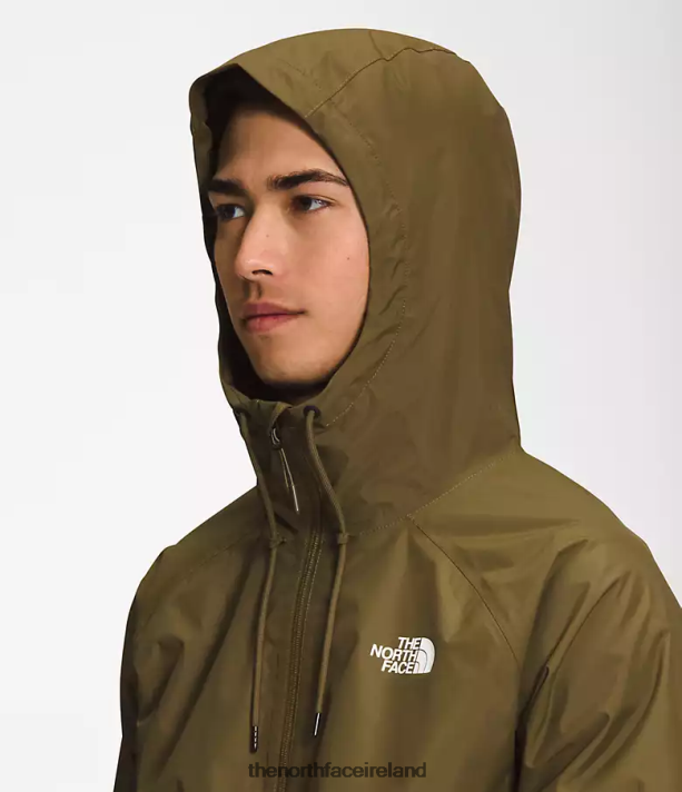 Clothing The North Face Men Antora Rain Hoodie Military Olive 4VP2RZ1197