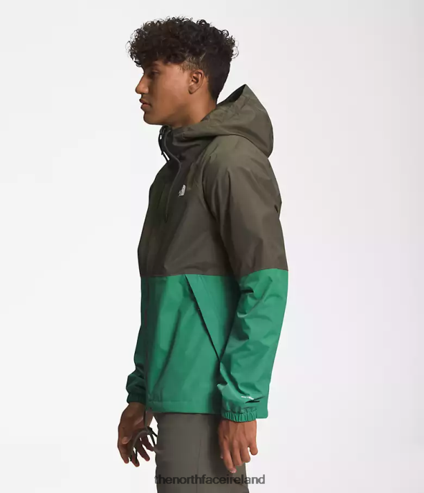 Clothing The North Face Men Antora Rain Hoodie New Taupe Green/Deep Grass Green 4VP2RZ1202