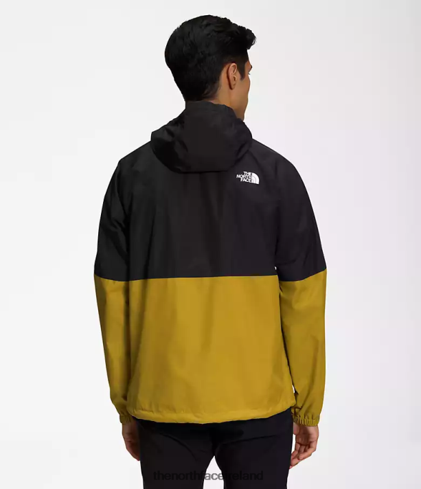 Clothing The North Face Men Antora Rain Hoodie TNF Black/Mineral Gold 4VP2RZ1196