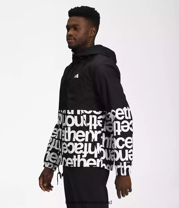 Clothing The North Face Men Antora Rain Hoodie TNF Black/TNF Black Print 4VP2RZ1199