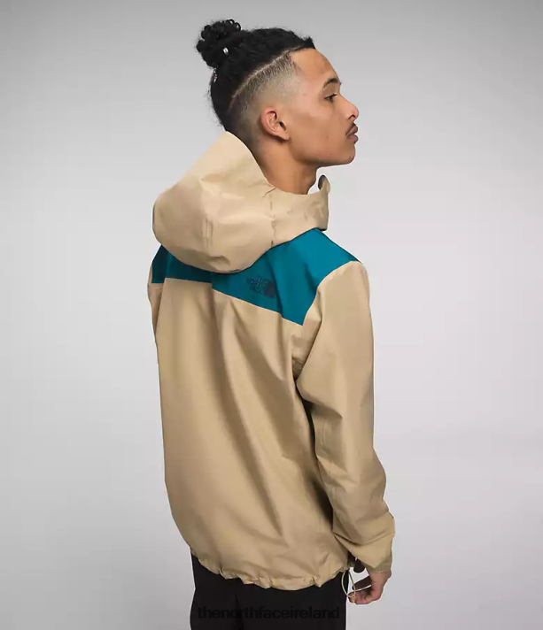 Clothing The North Face Men Dryzzle FUTURELIGHT Jacket Blue Coral/Khaki Stone 4VP2RZ1117