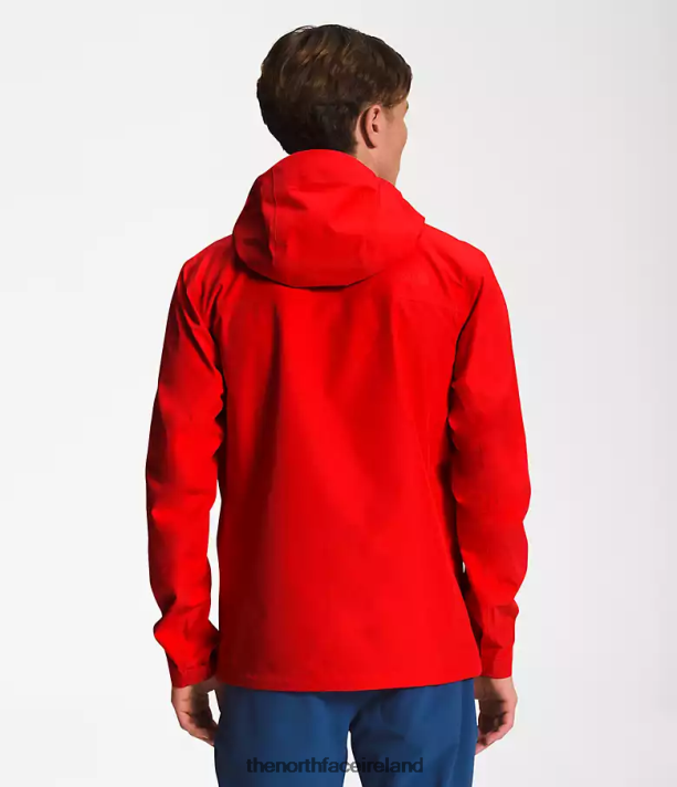 Clothing The North Face Men Dryzzle FUTURELIGHT Jacket Fiery Red 4VP2RZ1115