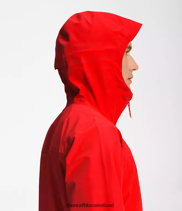 Clothing The North Face Men Dryzzle FUTURELIGHT Jacket Fiery Red 4VP2RZ1115