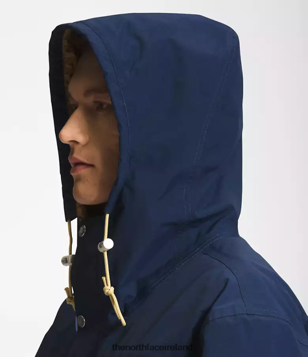 Clothing The North Face Men M66 Utility Rain Jacket Summit Navy/Utility Brown 4VP2RZ294