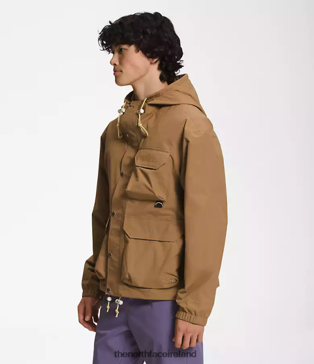 Clothing The North Face Men M66 Utility Rain Jacket Utility Brown 4VP2RZ297