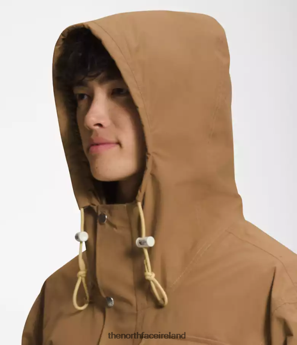 Clothing The North Face Men M66 Utility Rain Jacket Utility Brown 4VP2RZ297