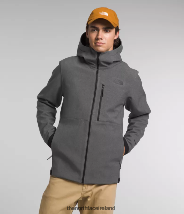 Clothing The North Face Men Apex Bionic 3 Hoodie TNF Dark Grey Heather 4VP2RZ995
