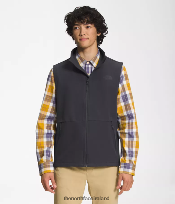 Clothing The North Face Men Camden Soft Shell Vest Asphalt Grey Dark Heather 4VP2RZ644