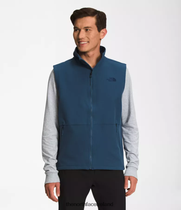 Clothing The North Face Men Camden Soft Shell Vest Shady Blue Dark Heather 4VP2RZ645