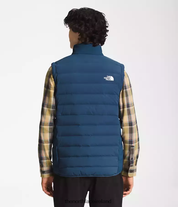 Clothing The North Face Men Belleview Stretch Down Vest Shady Blue 4VP2RZ1034
