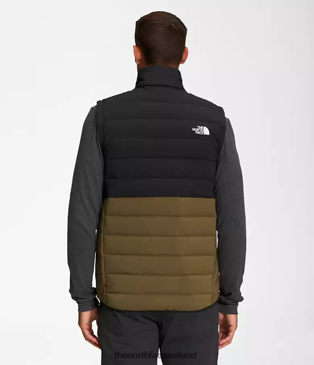 Clothing The North Face Men Belleview Stretch Down Vest TNF Black/Military Olive 4VP2RZ1032