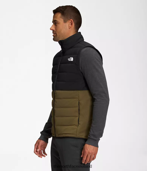 Clothing The North Face Men Belleview Stretch Down Vest TNF Black/Military Olive 4VP2RZ1032