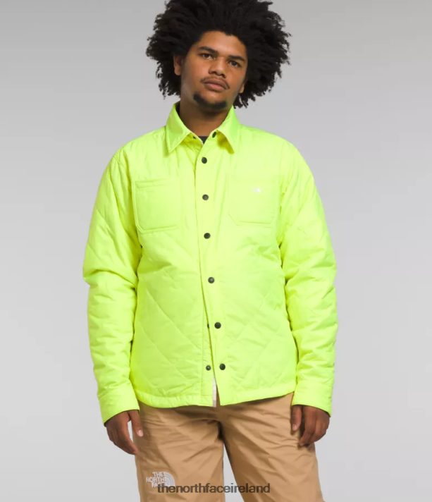 Clothing The North Face Men Fort Point Insulated Flannel LED Yellow/Utility Brown Plaid 4VP2RZ299