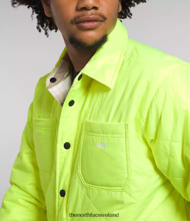 Clothing The North Face Men Fort Point Insulated Flannel LED Yellow/Utility Brown Plaid 4VP2RZ299