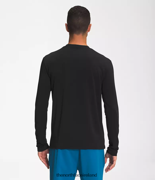 Clothing The North Face Men Wander Long-Sleeve TNF Black 4VP2RZ19