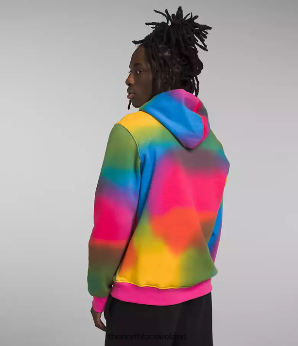 Clothing The North Face Men All Over Print Hoodie Super Sonic Blue Gradient Print 4VP2RZ654