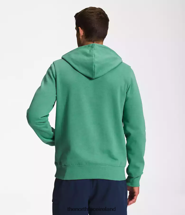 Clothing The North Face Men Half Dome Pullover Hoodie Deep Grass Green/TNF White 4VP2RZ109