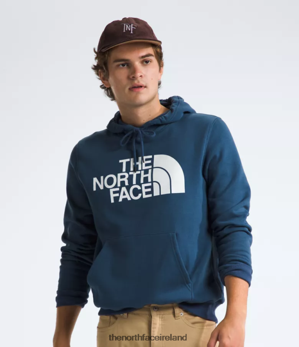 Clothing The North Face Men Half Dome Pullover Hoodie Shady Blue 4VP2RZ111