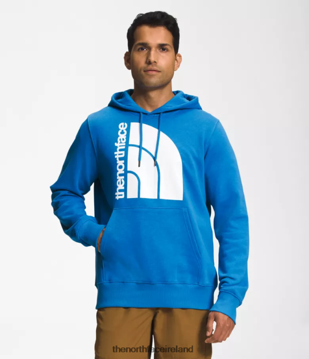 Clothing The North Face Men Jumbo Half Dome Hoodie Super Sonic Blue/TNF White 4VP2RZ1124