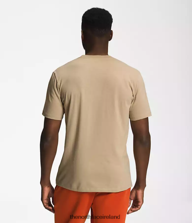Clothing The North Face Men Short-Sleeve Half Dome Tee Khaki Stone/TNF White 4VP2RZ1306