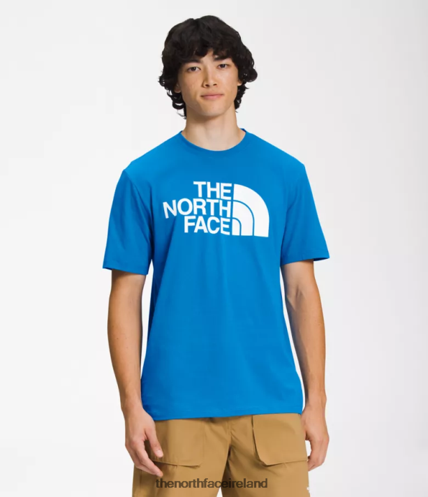 Clothing The North Face Men Short-Sleeve Half Dome Tee Super Sonic Blue 4VP2RZ1302