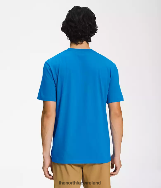 Clothing The North Face Men Short-Sleeve Half Dome Tee Super Sonic Blue 4VP2RZ1302
