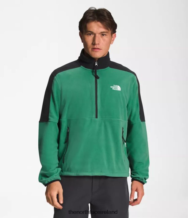 Clothing The North Face Men TNF Polartec 100 -Zip Deep Grass Green 4VP2RZ305