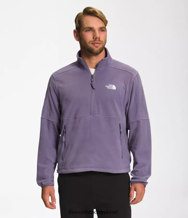 Clothing The North Face Men TNF Polartec 100 -Zip Lunar Slate 4VP2RZ301
