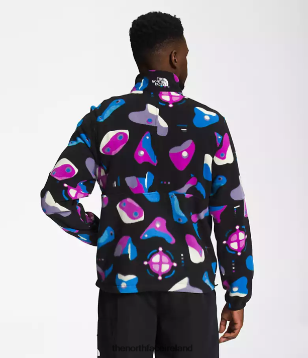 Clothing The North Face Men TNF Polartec 100 -Zip TNF Black Infographic Print 4VP2RZ302