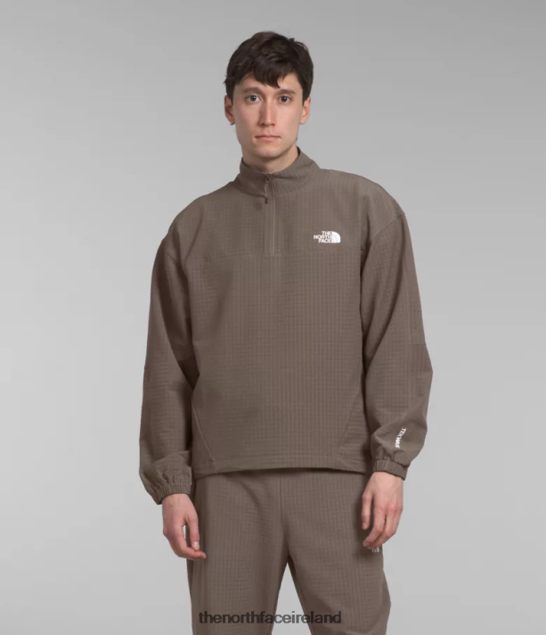 Clothing The North Face Men Tekware Grid -Zip Falcon Brown 4VP2RZ414