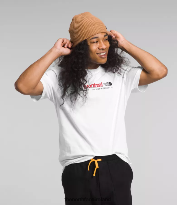 Clothing The North Face Men Short-Sleeve City Tee TNF White/Montreal 4VP2RZ1070