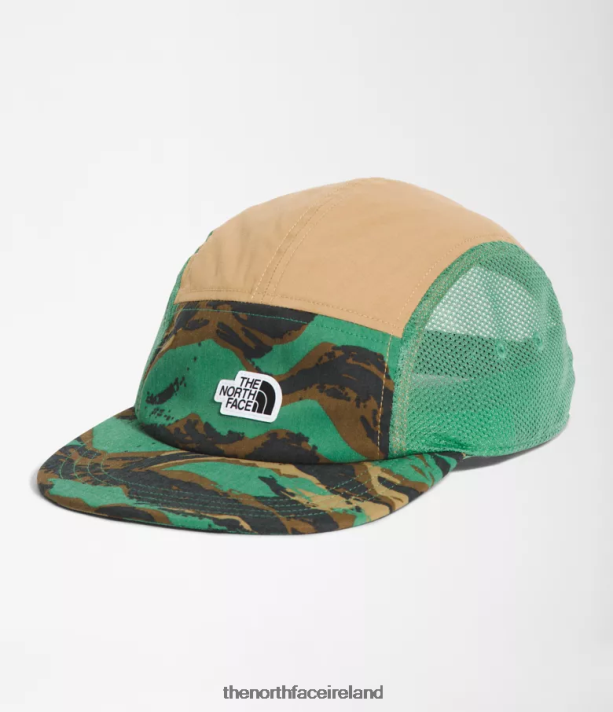 Accessory The North Face Unisex Class V Camp Hat Deep Grass Green Painted Camo Print 4VP2RZ1223