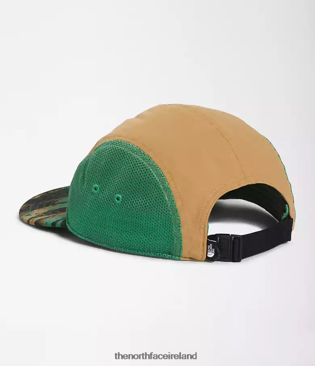 Accessory The North Face Unisex Class V Camp Hat Deep Grass Green Painted Camo Print 4VP2RZ1223