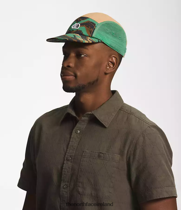 Accessory The North Face Unisex Class V Camp Hat Deep Grass Green Painted Camo Print 4VP2RZ1223