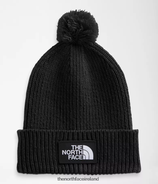 Accessory The North Face Unisex TNF Logo Box Pom Beanie TNF Black 4VP2RZ1082