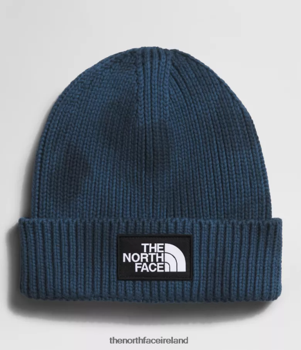 Accessory The North Face Unisex Tie-Dye Logo Box Beanie Shady Blue 4VP2RZ793