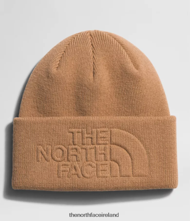 Accessory The North Face Unisex Urban Embossed Beanie Almond Butter 4VP2RZ1138