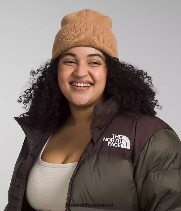 Accessory The North Face Unisex Urban Embossed Beanie Almond Butter 4VP2RZ1138
