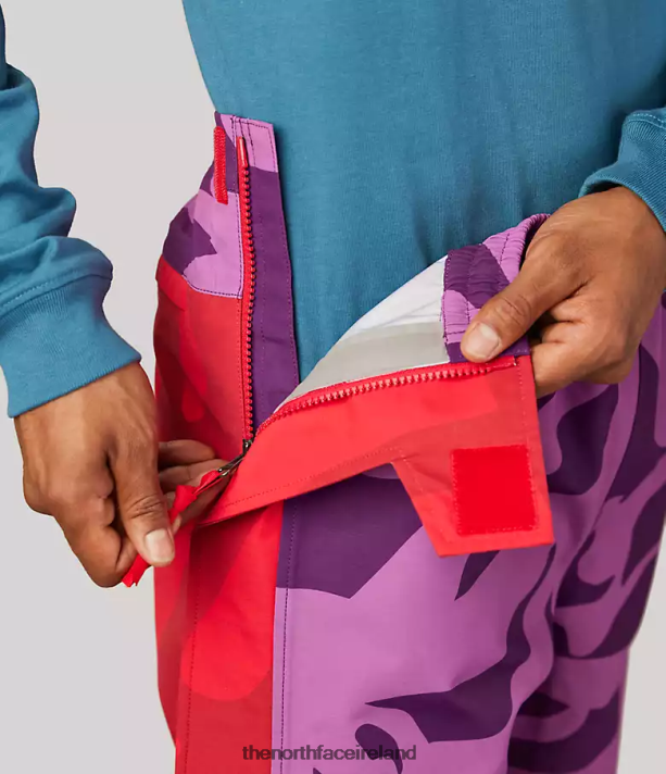 Clothing The North Face Unisex TNF X KAWS Mountain Light Pant Kw Pamplona Purple Mtn Light Print 4VP2RZ607