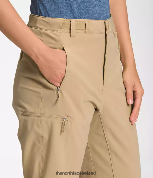 Clothing The North Face Women Bridgeway Pro Pants Khaki Stone 4VP2RZ167