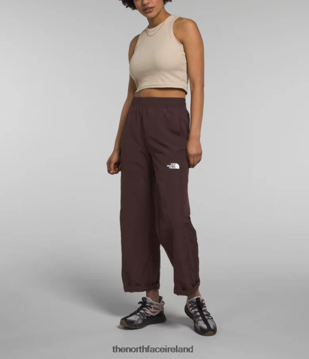Clothing The North Face Women TNF Nylon Easy Pants Coal Brown 4VP2RZ1099
