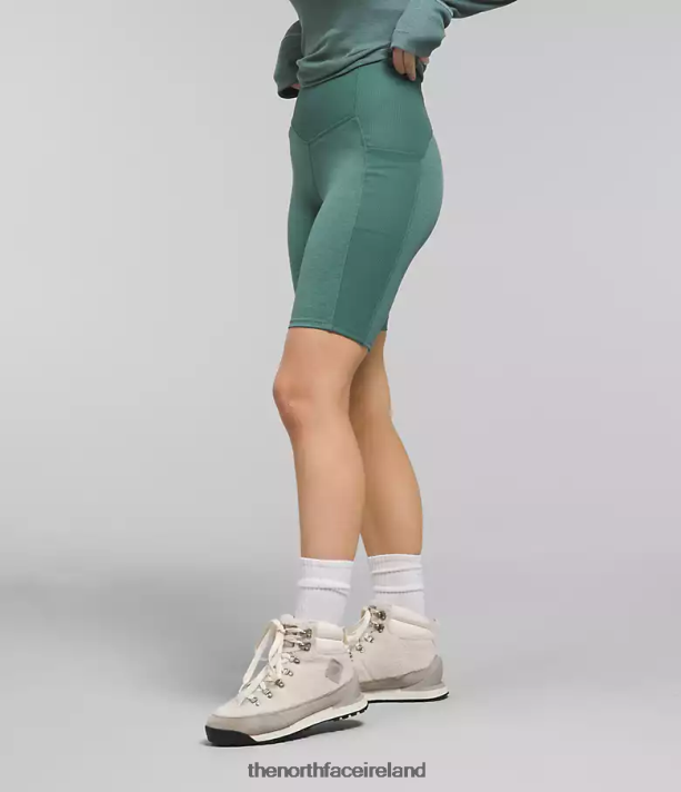 Clothing The North Face Women Dune Sky 9\'\' Tights Shorts Dark Sage Heather 4VP2RZ812
