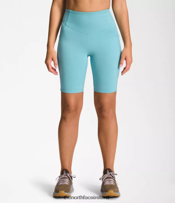 Clothing The North Face Women Dune Sky 9'' Tights Shorts Reef Waters Heather 4VP2RZ811