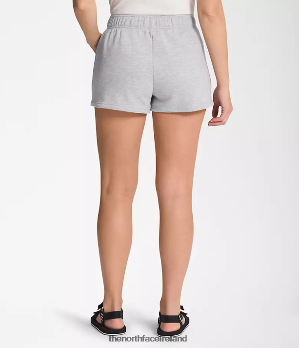Clothing The North Face Women Half Dome Fleece Shorts TNF Light Grey Heather/TNF White 4VP2RZ1287