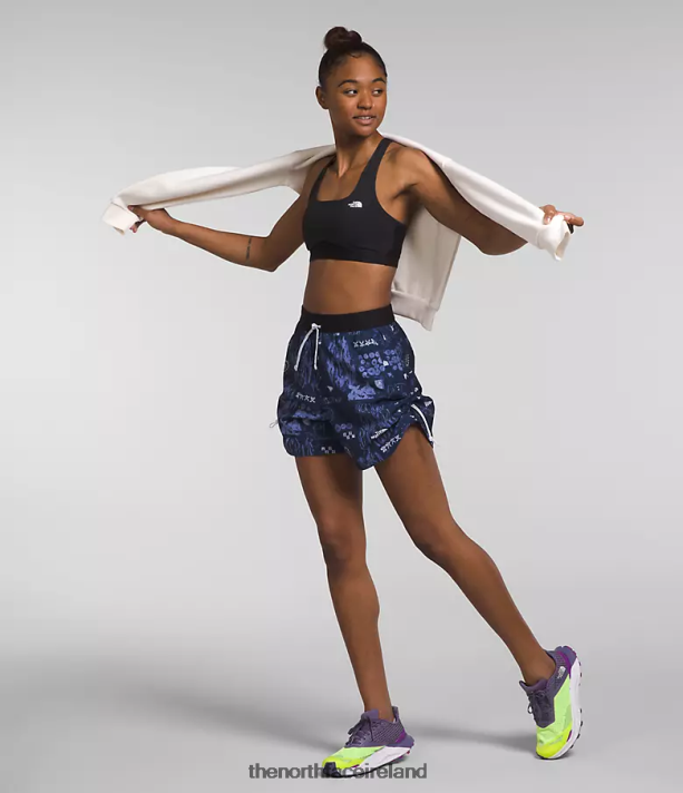 Clothing The North Face Women Trailwear OKT Trail Shorts Summit Navy Nature Remix Print 4VP2RZ625