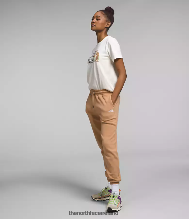 Clothing The North Face Women Half Dome Fleece Sweatpants Almond Butter/TNF White 4VP2RZ977