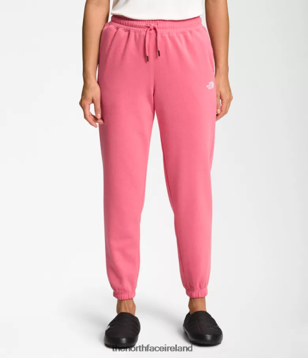 Clothing The North Face Women Half Dome Fleece Sweatpants Cosmo Pink/TNF White 4VP2RZ982