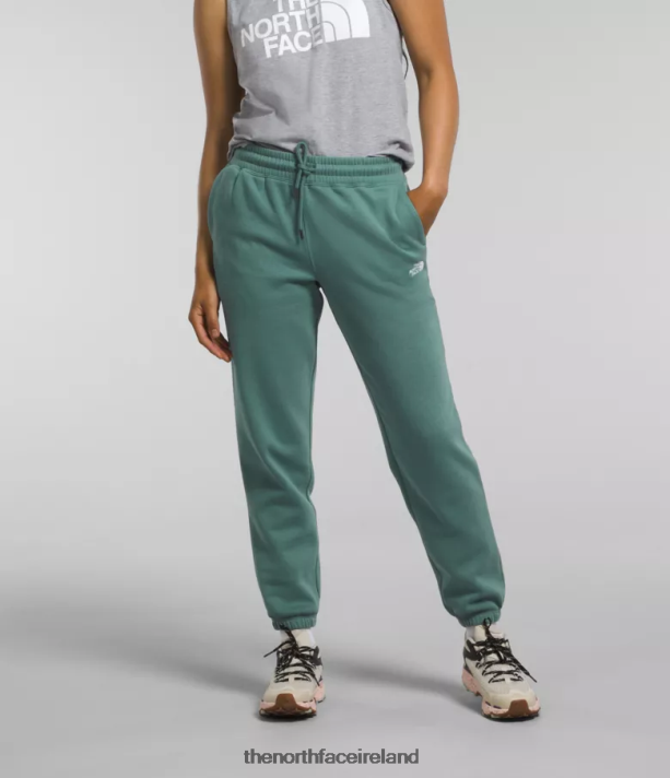 Clothing The North Face Women Half Dome Fleece Sweatpants Dark Sage/TNF White 4VP2RZ976
