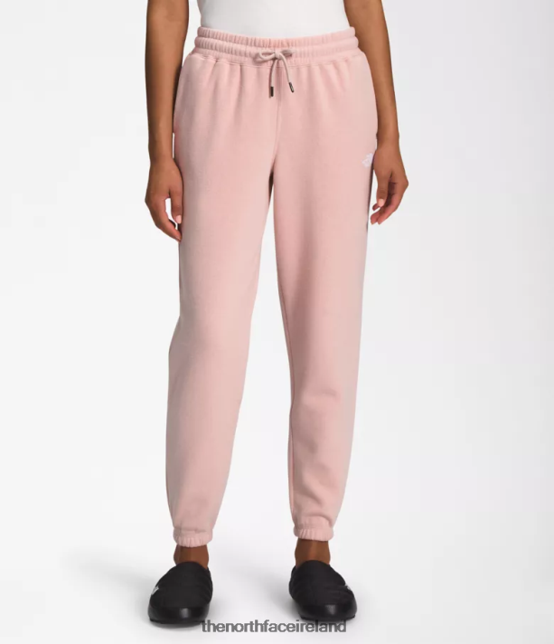 Clothing The North Face Women Half Dome Fleece Sweatpants Pink Moss/TNF White 4VP2RZ981